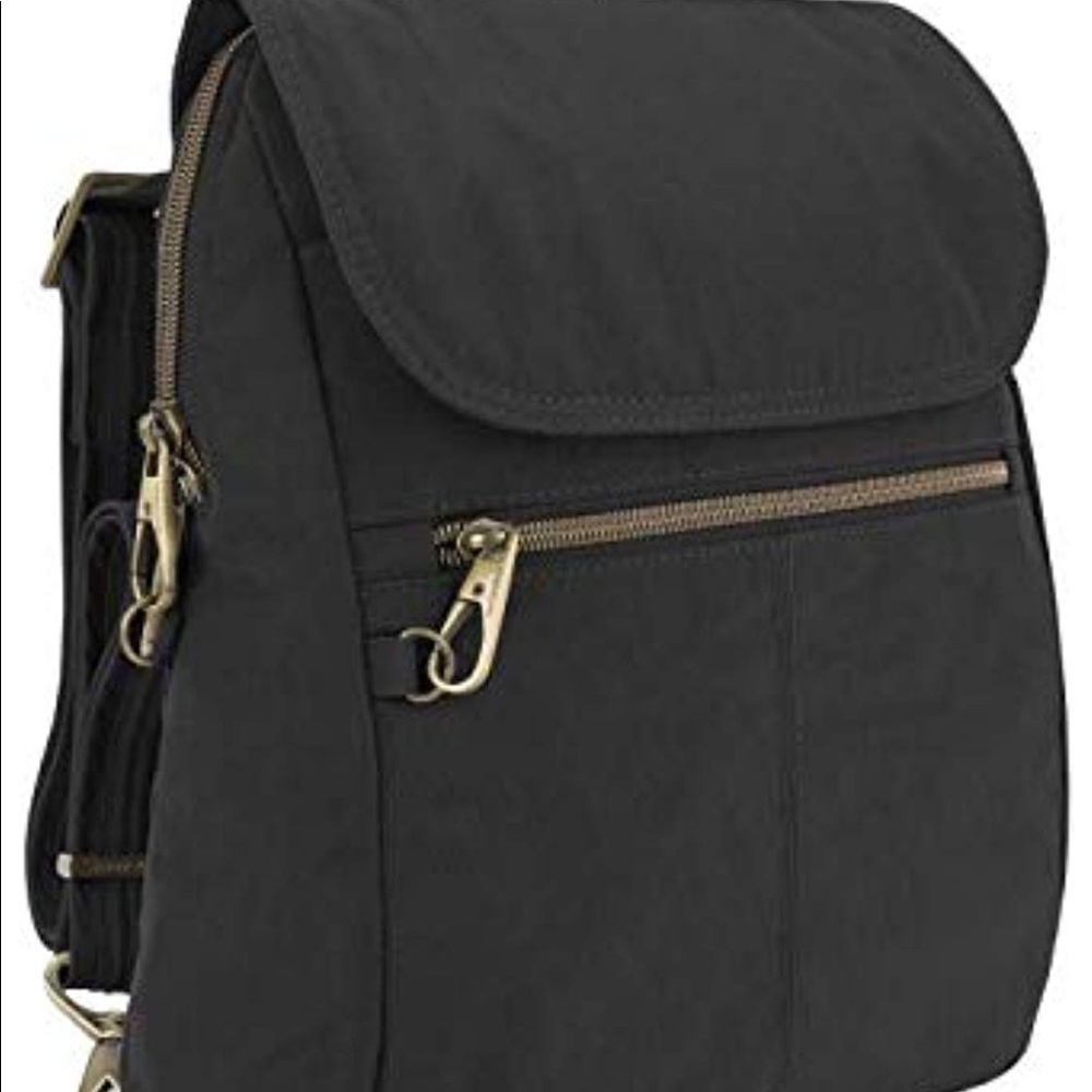 Travelon anti-theft signature slim backpack
